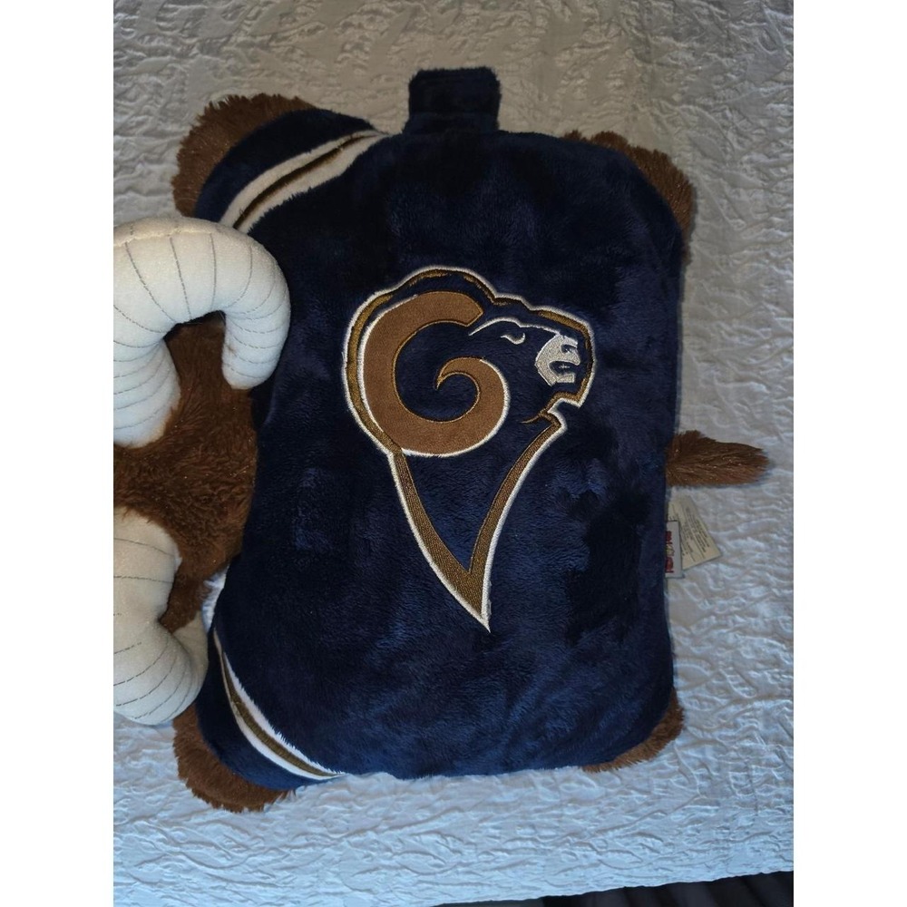 plush My Pillow Pets Los Angeles Rams "Rampage" mascot‎ team logo